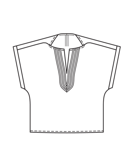 Tunique en Coton  n°116 | Burda Style 07/22