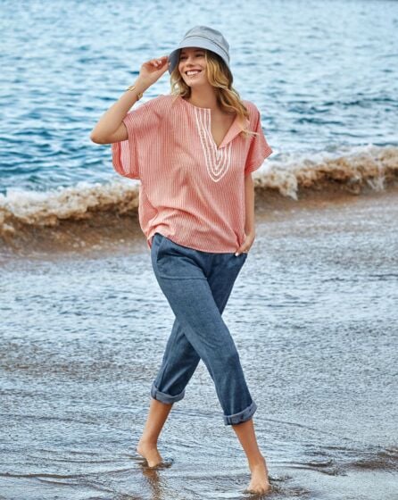 Tunique en Coton  n°116 | Burda Style 07/22