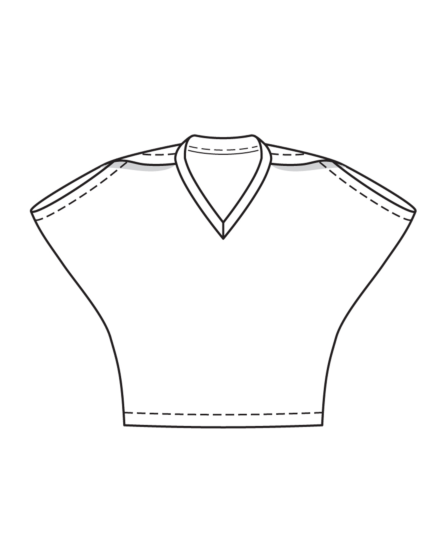 Top en jersey n°119 | Burda Style 07/22