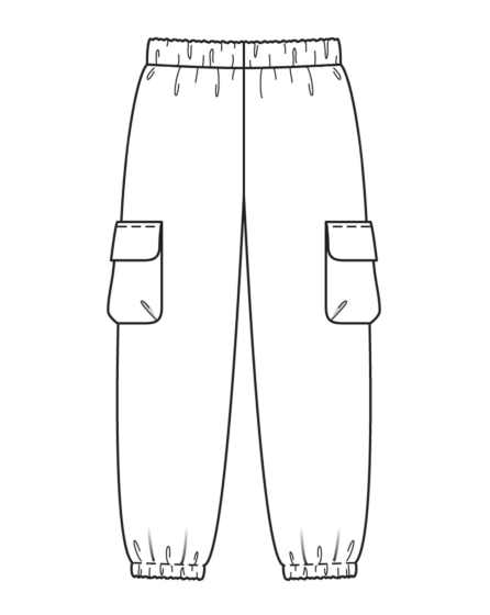 Pantalon en Polyester n°124 | Burda Style 07/22