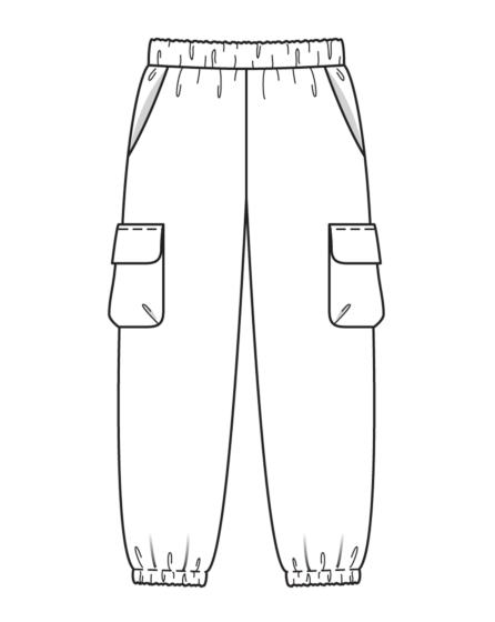 Pantalon en Polyester n°124 | Burda Style 07/22