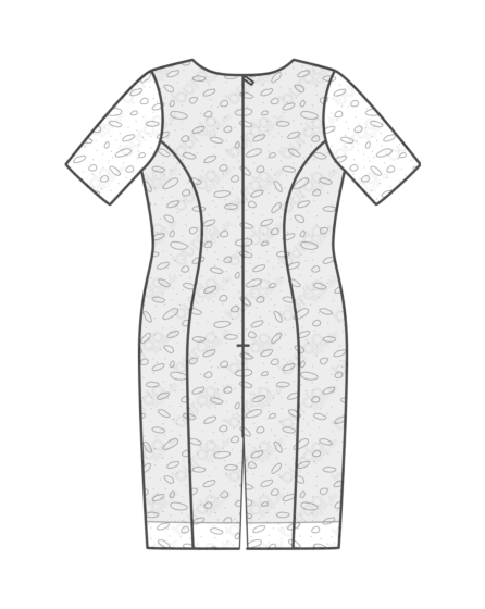 Robe en Dentelle n°410 | Burda Plus 02/20