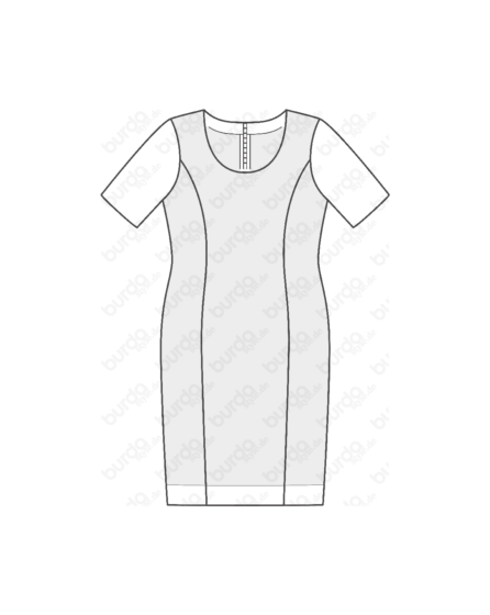 Robe en Dentelle n°410 | Burda Plus 02/20
