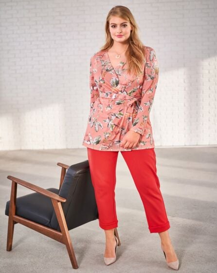 Top en jersey polyester n°401 | Burda Plus 01/20