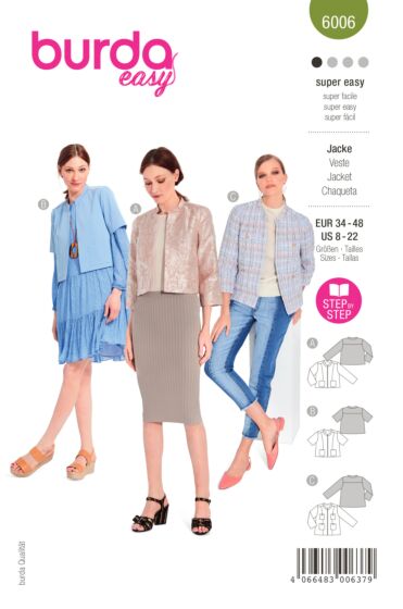 Veste n°6006 Printemps / Été 2022