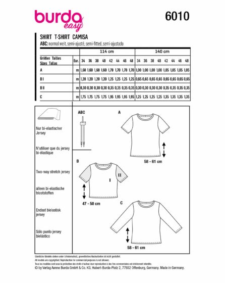 T-shirt n°6010 Printemps / Été 2022