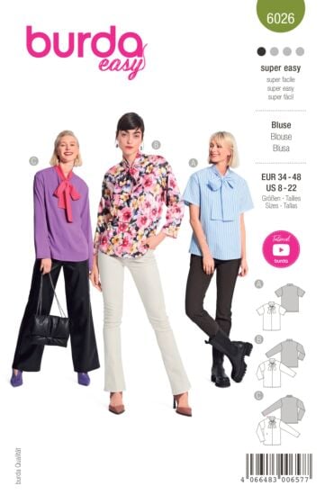 Blouse n°6026 Printemps / Été 2022