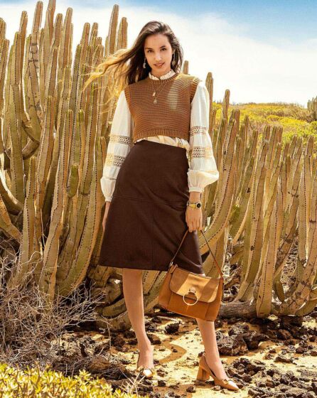 Jupe en Cuir n°101 | Burda Style 08/22