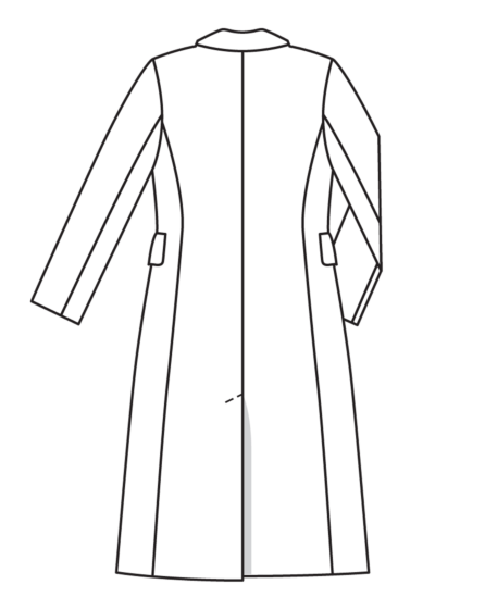 Manteau en Polyester n°106 | Burda Style 08/22