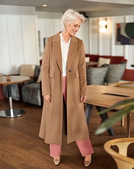 Manteau en Polyester n°106 | Burda Style 08/22