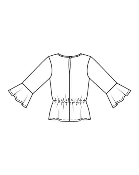 Chemisier en Soie n°116 | Burda Style 08/22