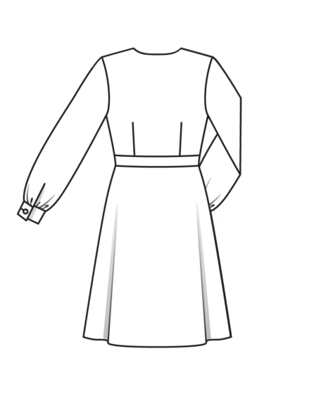 Robe en Viscose n°117 | Burda Style 08/22