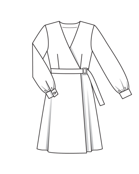 Robe en Viscose n°117 | Burda Style 08/22