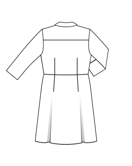 Robe en bouclé n°126 | Burda Style 08/22