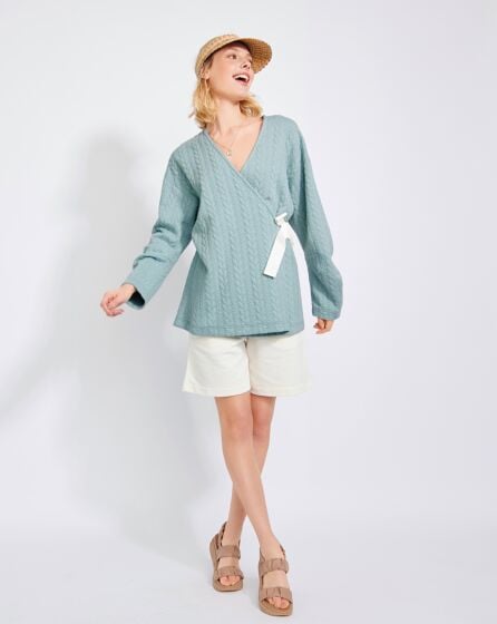 Cardigan en jersey n° 1 | Burda Easy n°4 Juillet/Août/2022