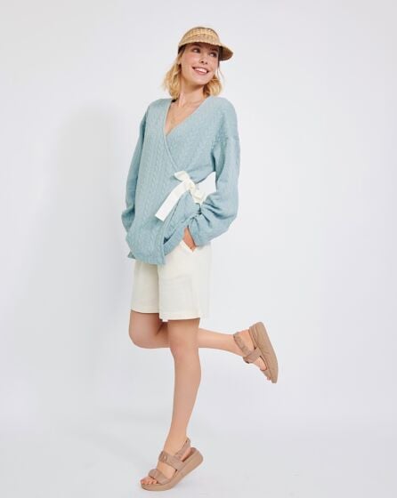 Cardigan en jersey n° 1 | Burda Easy n°4 Juillet/Août/2022