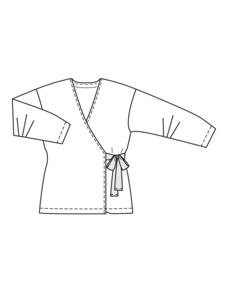Cardigan en jersey n° 1 | Burda Easy n°4 Juillet/Août/2022