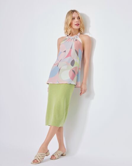 Top en tissu léger n° 2 | Burda Easy n°4 Juillet/Août/2022