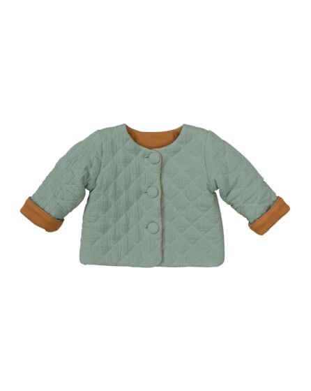 Veste pour bébé en tissu matelassé n°135 | Burda Style 09/22