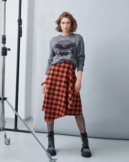 Jupe en twill n°104 | Burda Style 09/22