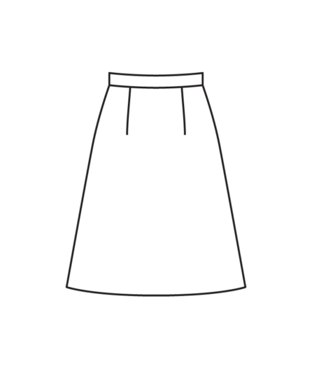 Jupe en twill n°104 | Burda Style 09/22