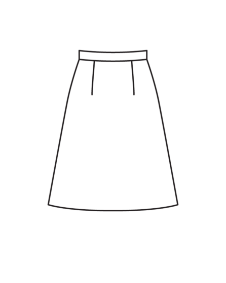 Jupe en twill n°104 | Burda Style 09/22