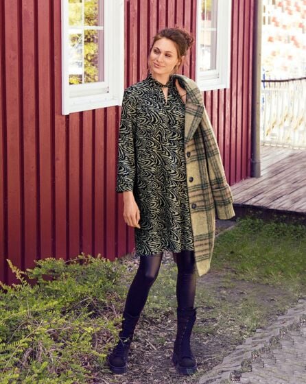 Robe en crêpe n°103 | Burda Style 10/22