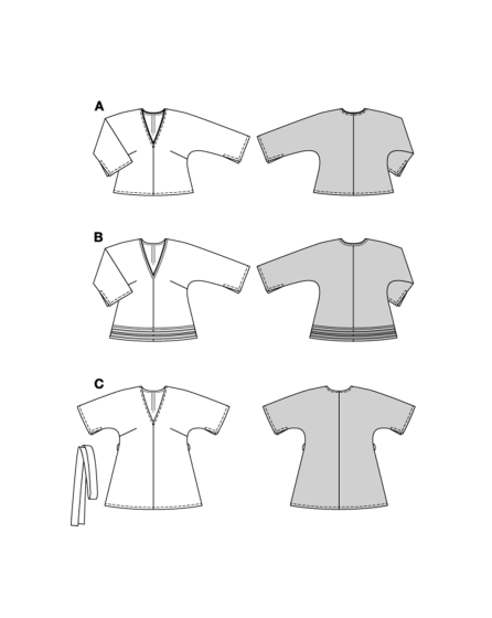 Blouse n°5776 Printemps/Été 2024