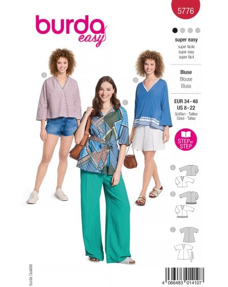 Blouse n°5776 Printemps/Été 2024