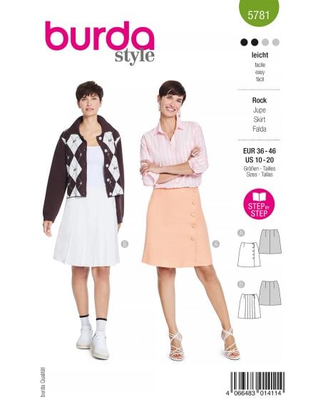 Jupe n°5781 Printemps/Été 2024