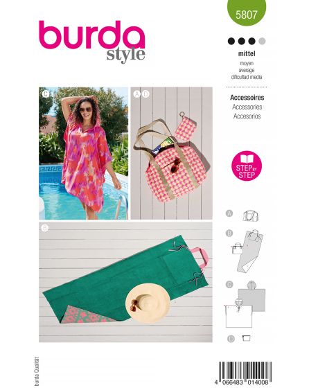 Accessoires de plage n°5807 Printemps/Été 2024