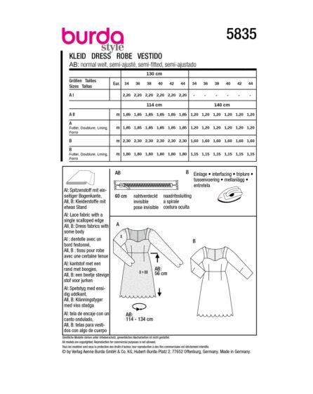 Robe n°5835 Automne/Hiver 2023