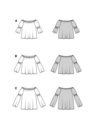 Blouse n°5904 Printemps/Été 2023