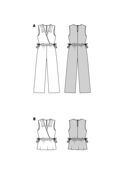Combinaison & blouse n°5914 Printemps/Été 2023