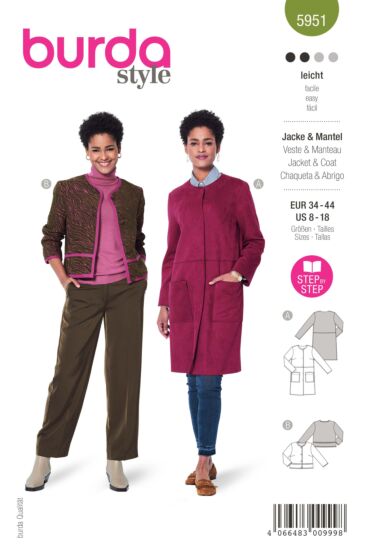 Veste & manteau n°5951 Automne/Hiver 2022