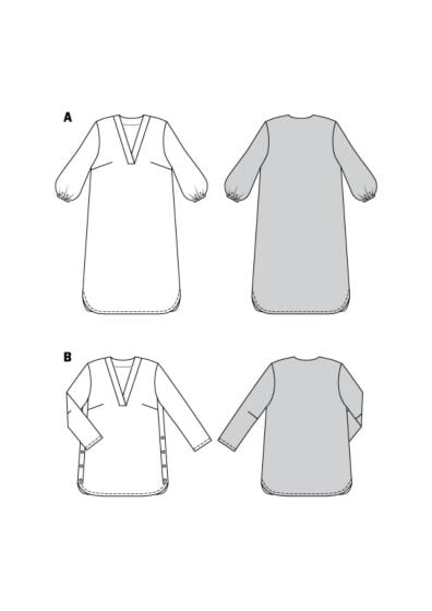 Blouse & robe n°5953 Automne/Hiver 2022