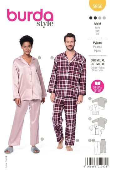 Pyjama unisexe n°5956 Automne/Hiver 2022