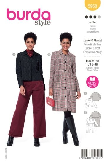 Veste & manteau n°5958 Automne/Hiver 2022