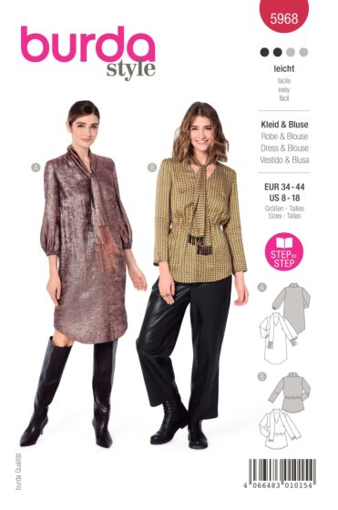 Robe & blouse n°5968 Automne/Hiver 2022