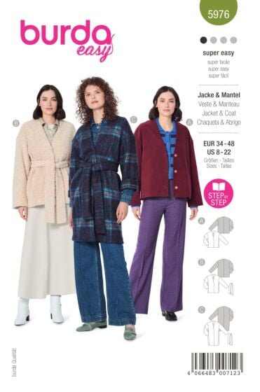 Veste & manteau n°5976 Automne/Hiver 2022