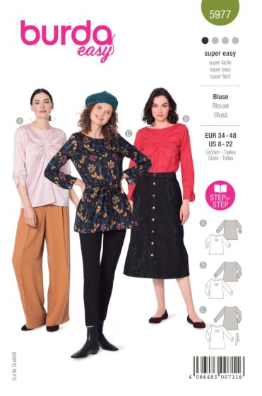 Blouse n°5977 Automne/Hiver 2022