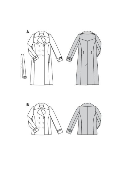 Veste caban & trench-coat n°5984 Automne/Hiver 2022