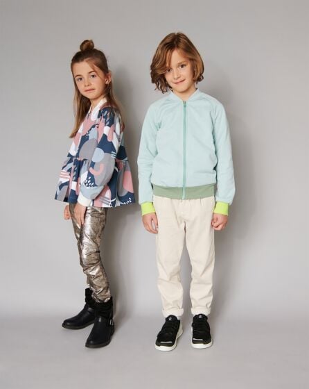 Gilet/veste en tissu pour sweatshirt n° 5 | Burda Easy Kids n°2/2022