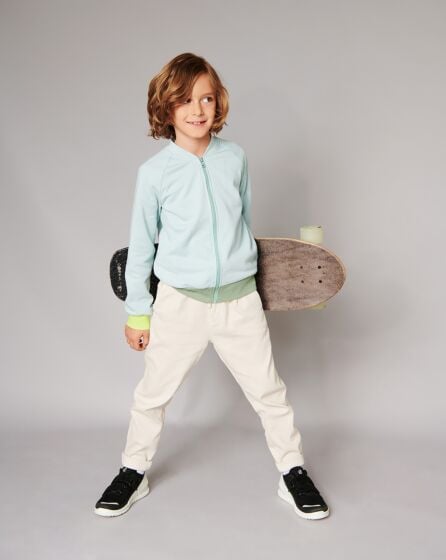 Gilet/veste en tissu pour sweatshirt n° 5 | Burda Easy Kids n°2/2022