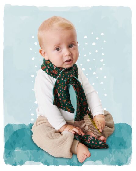 Écharpe en jersey n° 3 | Burda Easy Baby n°1/2022