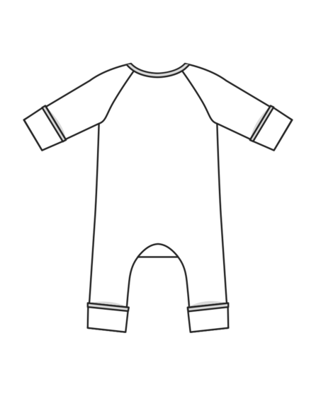 Combinaison en maille n° 5 | Burda Easy Baby n°1/2022