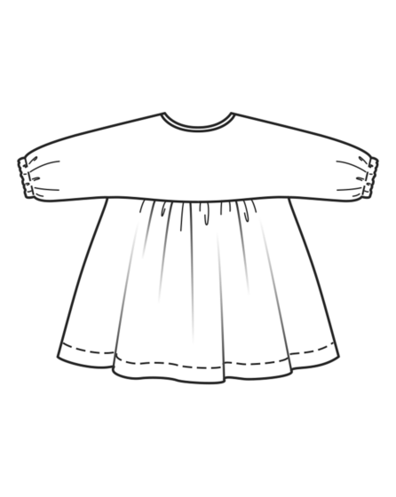 Robe en coton n° 8 | Burda Easy Baby n°1/2022