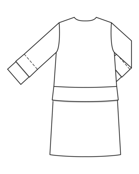 Robe en polyester n°105 | Burda Style 11/22