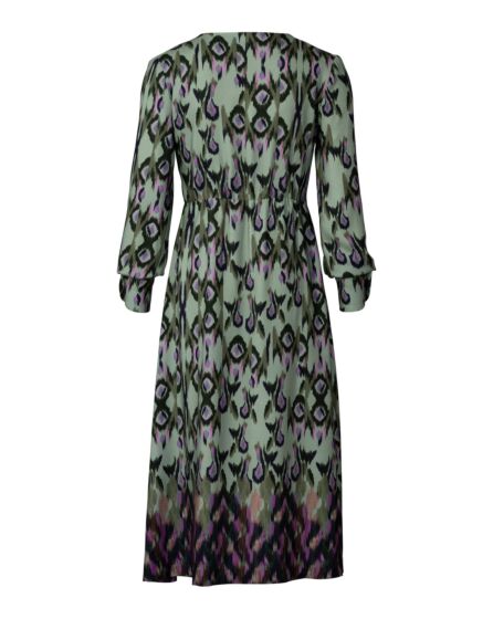 Robe en viscose imprimée n°122 | Burda Style 11/22