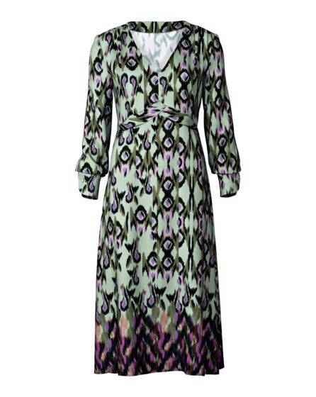 Robe en viscose imprimée n°122 | Burda Style 11/22